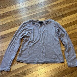 Forever 21 beige kids long sleeve size 9/10